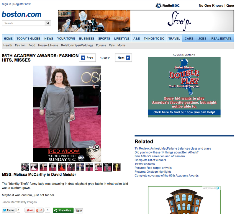 Illustration for article titled Fashion Writer Compares Melissa McCarthy to an Elephant